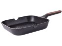 Patelnia grillowa do smażenia powłoka nieprzywierająca indukcja gaz 28cm