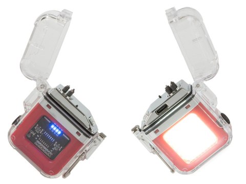 Zapalniczka plazmowa z lampką led elektryczna usb Zapalniczka plazmowa z lampką led elektryczna usb