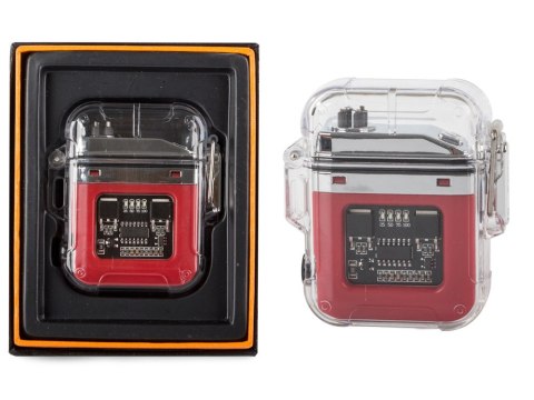 Zapalniczka plazmowa z lampką led elektryczna usb Zapalniczka plazmowa z lampką led elektryczna usb