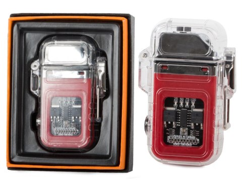 Zapalniczka plazmowa z lampką led elektryczna usb Zapalniczka plazmowa z lampką led elektryczna usb