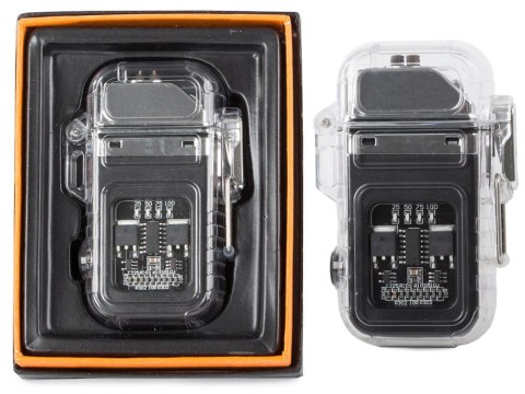 Zapalniczka plazmowa z lampką led elektryczna usb Zapalniczka plazmowa z lampką led elektryczna usb