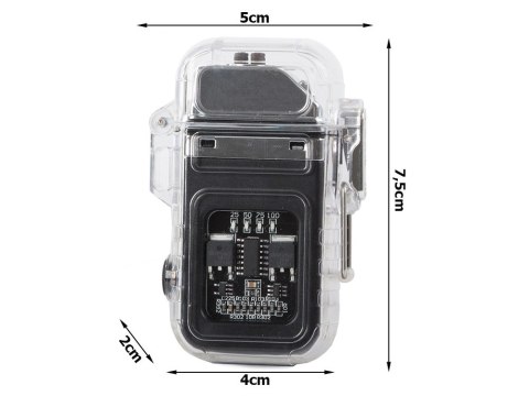 Zapalniczka plazmowa z lampką led elektryczna usb Zapalniczka plazmowa z lampką led elektryczna usb