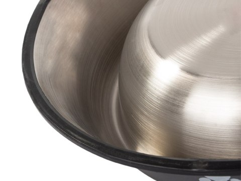 Miska dla psa metalowa antypoślizgowa duża 1l Miska dla psa metalowa antypoślizgowa duża 1l