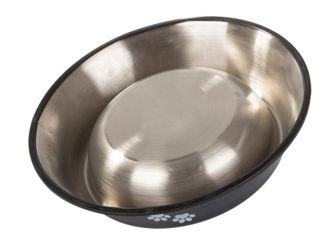 Miska dla psa metalowa antypoślizgowa duża 1l Miska dla psa metalowa antypoślizgowa duża 1l