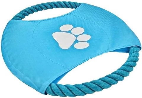 Zabawka dla psa gryzak szarpak sznur frisbee dysk Zabawka dla psa gryzak szarpak sznur frisbee dysk