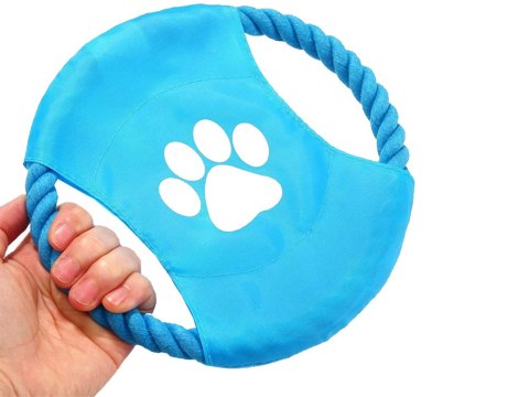 Zabawka dla psa gryzak szarpak sznur frisbee dysk Zabawka dla psa gryzak szarpak sznur frisbee dysk