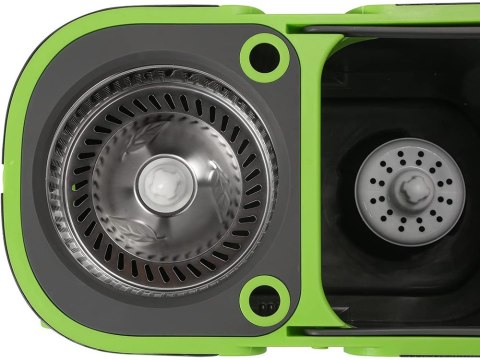 Mop obrotowy rotacyjny 360 turbo wiadro zestaw 2x nakładki mikrofibra Mop obrotowy rotacyjny 360 turbo wiadro zestaw 2x nakładki mikrofibra