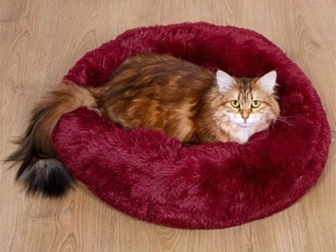 Pluszowe legowisko kojec dla psa kota miękkie poduszka kanapa posłanie 50cm Pluszowe legowisko kojec dla psa kota miękkie poduszka kanapa posłanie 50cm