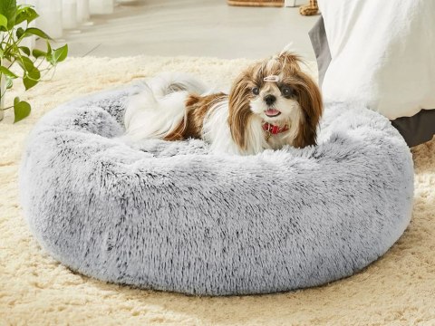 Pluszowe legowisko kojec dla psa kota miękkie poduszka kanapa posłanie 80cm Pluszowe legowisko kojec dla psa kota miękkie poduszka kanapa posłanie 80cm