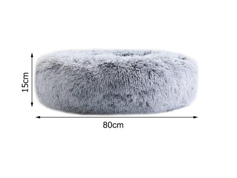 Pluszowe legowisko kojec dla psa kota miękkie poduszka kanapa posłanie 80cm Pluszowe legowisko kojec dla psa kota miękkie poduszka kanapa posłanie 80cm