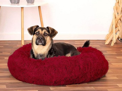 Pluszowe legowisko kojec dla psa kota miękkie poduszka kanapa posłanie 80cm Pluszowe legowisko kojec dla psa kota miękkie poduszka kanapa posłanie 80cm