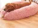 Pluszowe legowisko kojec dla psa kota miękkie poduszka kanapa posłanie 80cm