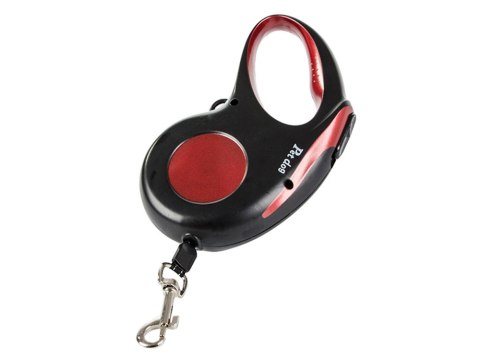 Smycz mocna automatyczna z blokadą dla psa taśma wytrzymała długa 5m 15kg Smycz mocna automatyczna z blokadą dla psa taśma wytrzymała długa 5m 15kg
