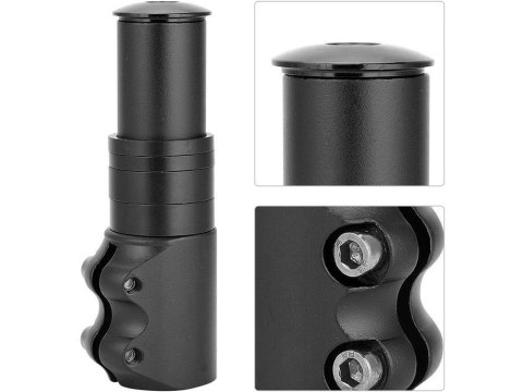 Adapter przedłużka wspornik mostek kierownicy regulowany na rower ahead Adapter przedłużka wspornik mostek kierownicy regulowany na rower ahead