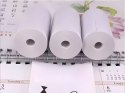 Papier termiczny do mini drukarki samoprzylepny 55 mm 5 rolek szybki druk