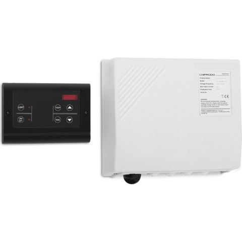 PANEL STERUJĄCY KONTROLER STEROWNIK DO SAUNY PIECA 400 V PANEL STERUJĄCY KONTROLER STEROWNIK DO SAUNY PIECA 400 V