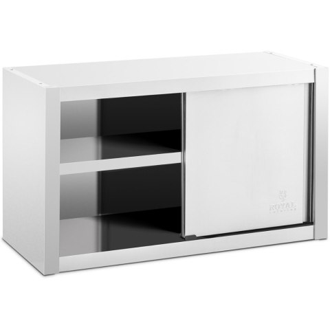 SZAFA ŚCIENNA GASTRONOMICZNA Z DRZWIAMI PRZESUWANYMI STAL 100 X 45 X 60 CM SZAFA ŚCIENNA GASTRONOMICZNA Z DRZWIAMI PRZESUWANYMI STAL 100 X 45 X 60 CM