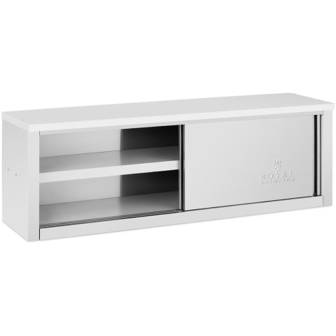 SZAFA ŚCIENNA GASTRONOMICZNA Z DRZWIAMI PRZESUWANYMI STAL 150 KG 150 X 40 X 50 CM SZAFA ŚCIENNA GASTRONOMICZNA Z DRZWIAMI PRZESUWANYMI STAL 150 KG 150 X 40 X 50 CM