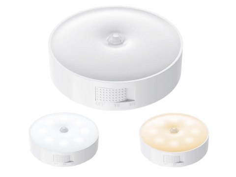 Lampka led samoprzylepna z czujnikiem ruchu zmierzchu nocna na schody Lampka led samoprzylepna z czujnikiem ruchu zmierzchu nocna na schody