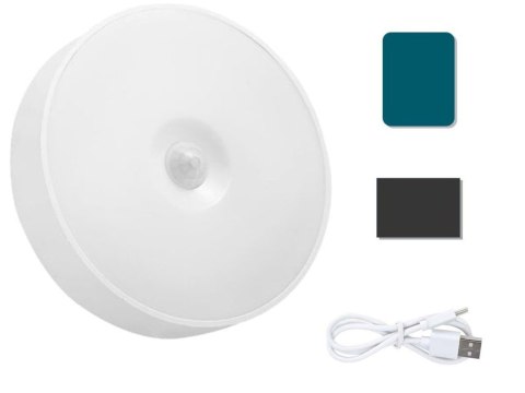 Lampka led samoprzylepna z czujnikiem ruchu zmierzchu nocna na schody Lampka led samoprzylepna z czujnikiem ruchu zmierzchu nocna na schody