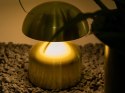 Bezprzewodowa lampka do restauracji hotelu dotyk led grzybek 3 tryby nocna