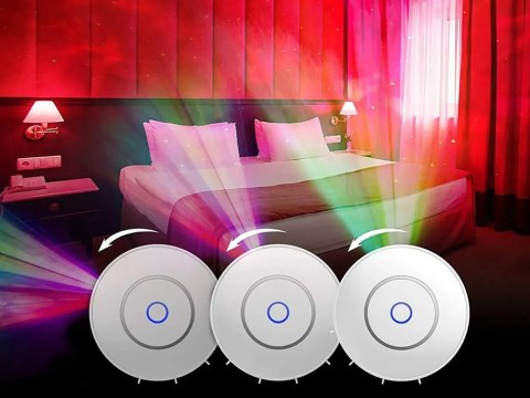 Projektor gwiazd rzutnik nieba lampka nocna nieba laserowy led pilot Projektor gwiazd rzutnik nieba lampka nocna nieba laserowy led pilot