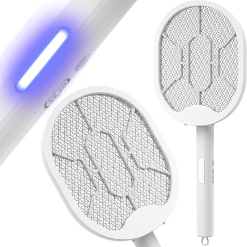 Elektryczna łapka na muchy komary owady uv składana lampa owadobójcza