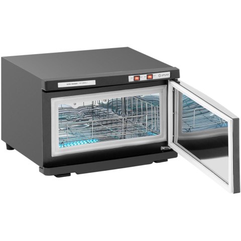 PODGRZEWACZ DO RĘCZNIKÓW ZE STERYLIZACJĄ UV 16 L 230 W CZARNY PODGRZEWACZ DO RĘCZNIKÓW ZE STERYLIZACJĄ UV 16 L 230 W CZARNY