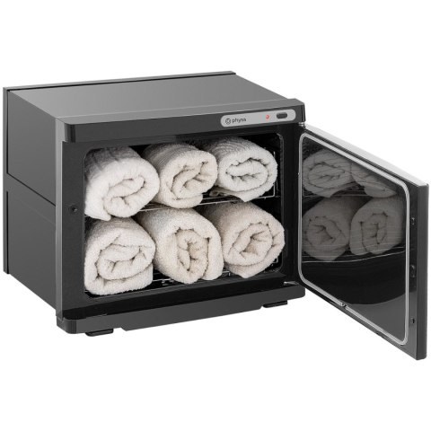 PODGRZEWACZ DO RĘCZNIKÓW ZE STERYLIZACJĄ UV 23 L 230 W CZARNY PODGRZEWACZ DO RĘCZNIKÓW ZE STERYLIZACJĄ UV 23 L 230 W CZARNY