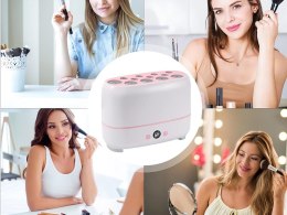 Elektryczna suszarka do pędzli do makijażu malowania na 12 pędzli timer