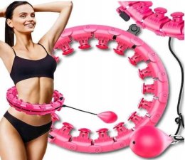 HULA HOP Z OBCIĄŻENIEM RÓŻOWE (20)
