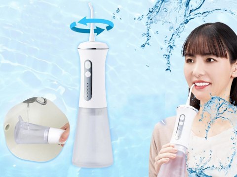 Irygator dentystyczny bezprzewodowy do zębów jamy ustnej duży pojemnik diy Irygator dentystyczny bezprzewodowy do zębów jamy ustnej duży pojemnik diy