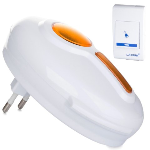 Dzwonek bezprzewodowy 230v 150m melodie led Dzwonek bezprzewodowy 230v 150m melodie led