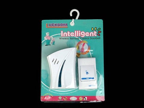 Dzwonek bezprzewodowy na baterie 1 gong pilot led Dzwonek bezprzewodowy na baterie 1 gong pilot led