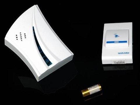 Dzwonek bezprzewodowy sieciowy 150m melodie led Dzwonek bezprzewodowy sieciowy 150m melodie led