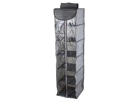 Organizer do szafy wisząca półka z 6 półkami 120cm Organizer do szafy wisząca półka z 6 półkami 120cm