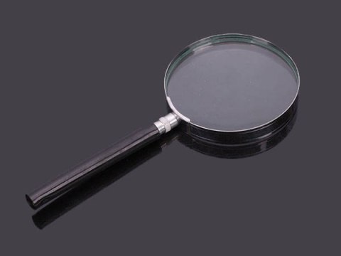 Duża lupa szkło powiększająca soczewka szklana Duża lupa szkło powiększająca soczewka szklana