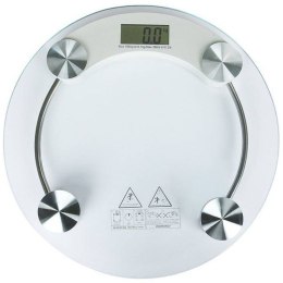 Elektroniczna waga łazienkowa 180 kg szklana lcd