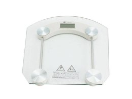 Elektroniczna waga łazienkowa 180kg szklana lcd