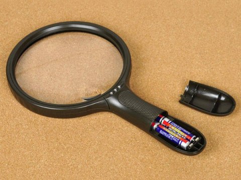 Lupa do czytania szkło powiększające duża 130mm Lupa do czytania szkło powiększające duża 130mm