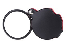 Lupa składana kieszonkowa kieszeń mała 6x etui 60