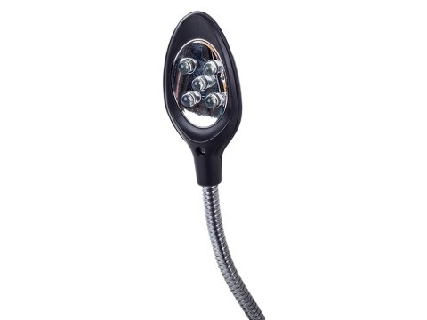 Lupa trzecia ręka 5 led uchwyt 2,5x 90mm lutowania Lupa trzecia ręka 5 led uchwyt 2,5x 90mm lutowania
