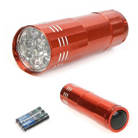 Mini latarka 9 led latarki 15-9 diodowa brelok Mini latarka 9 led latarki 15-9 diodowa brelok