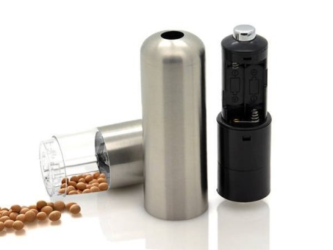 Młynek elektryczny do pieprzu inox Młynek elektryczny do pieprzu inox