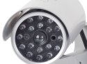 Atrapa kamery kamera ir led zewnętrzna nocna
