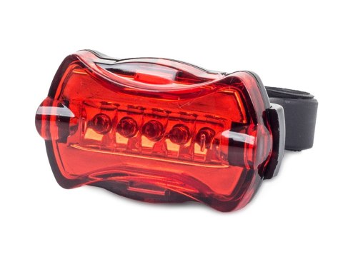 Lampka rower oświetlenie rowerowe tył tylna 5 led Lampka rower oświetlenie rowerowe tył tylna 5 led