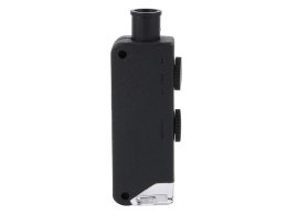 Lupa jubilerska mikroskop 60x 100x led zoom focus