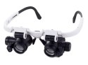 Lupa okulary zegarmistrzowskie naprawa 8x 23x led