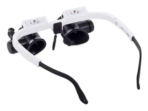 Lupa okulary zegarmistrzowskie naprawa 8x 23x led Lupa okulary zegarmistrzowskie naprawa 8x 23x led