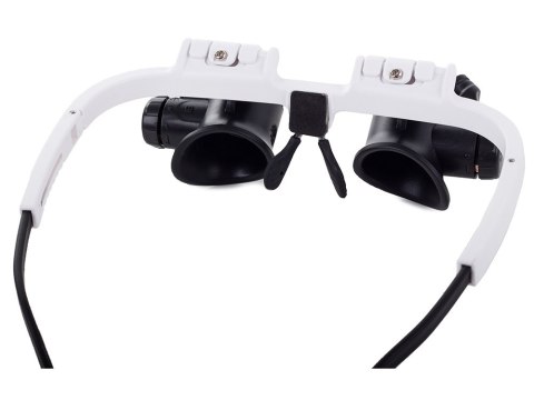 Lupa okulary zegarmistrzowskie naprawa 8x 23x led Lupa okulary zegarmistrzowskie naprawa 8x 23x led